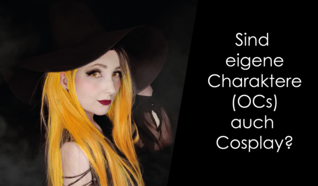 Sind eigene Charaktere (OCs) auch Cosplays?