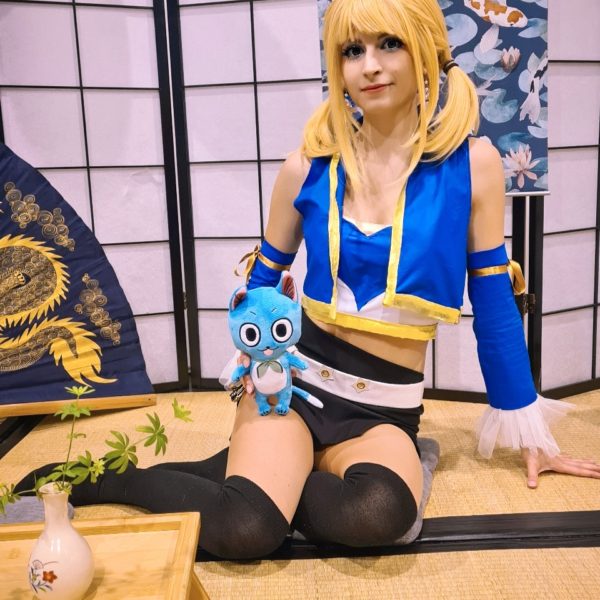 Lucianakii als Lucy aus Fairy Tale auf der Dokomi 2022
