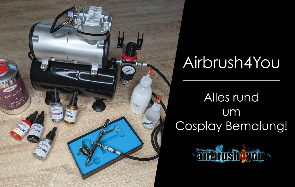 You are currently viewing Airbrush 4 You? Alles rund um Cosplay Bemalung!