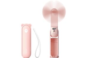 Super cuter Bären Ventilator mit Powerbank-Funktion und LED Licht!