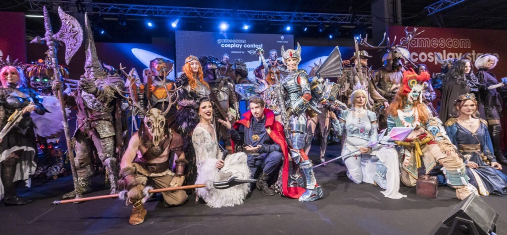 Cosplay Contest Teilnehmer auf der Gamescom 2023