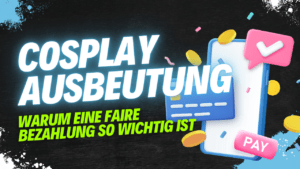 cosplay ausbeutung banner