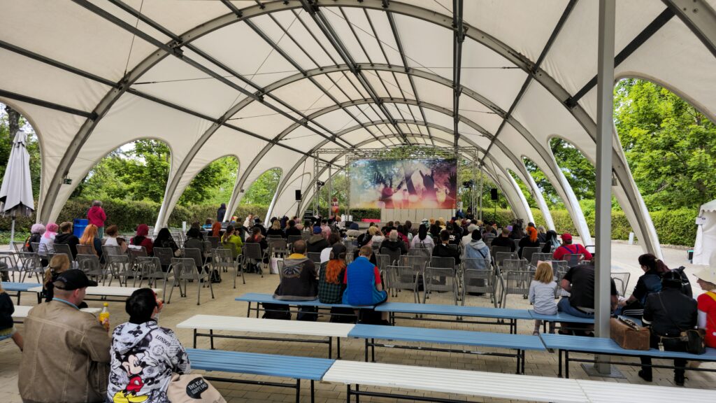 Bühne 2 des Comic Parks 2025