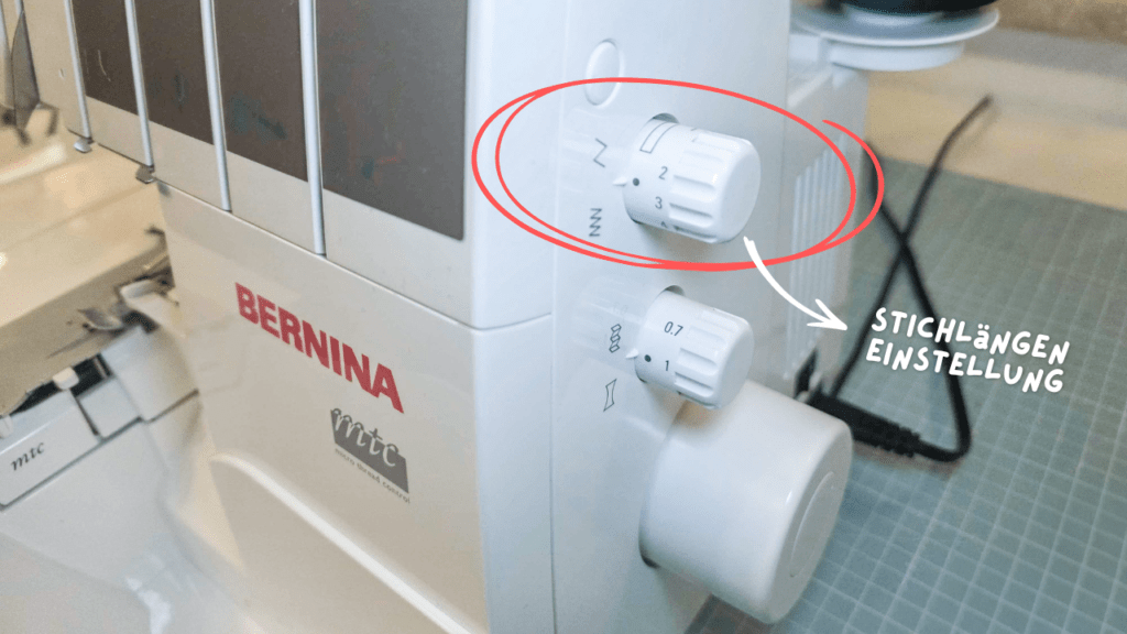 Bernette L460 Stichlänge