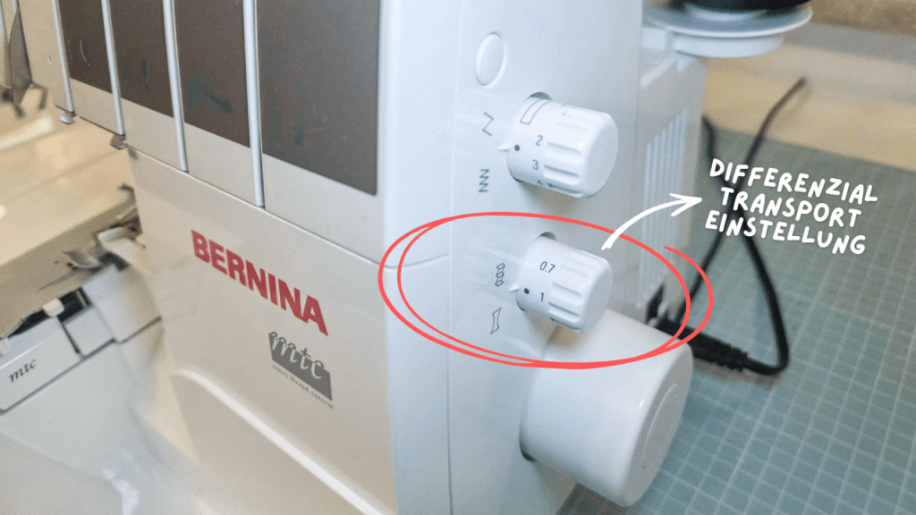 Bernette L460 Differenzialtransprot