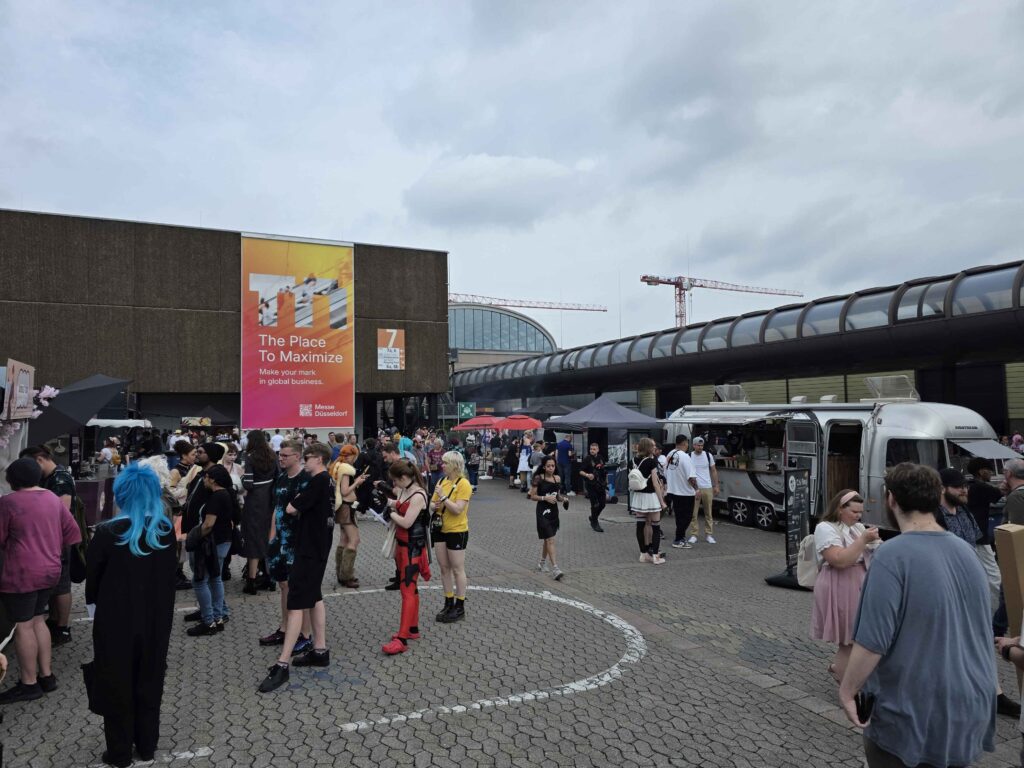 Essensstände auf der Dokomi 2026